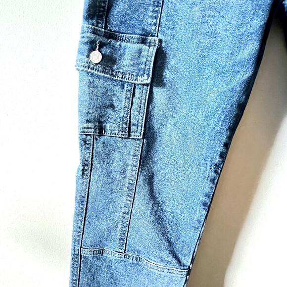 Kancan High rise cargo jeans size 11 - Picture 7 of 7